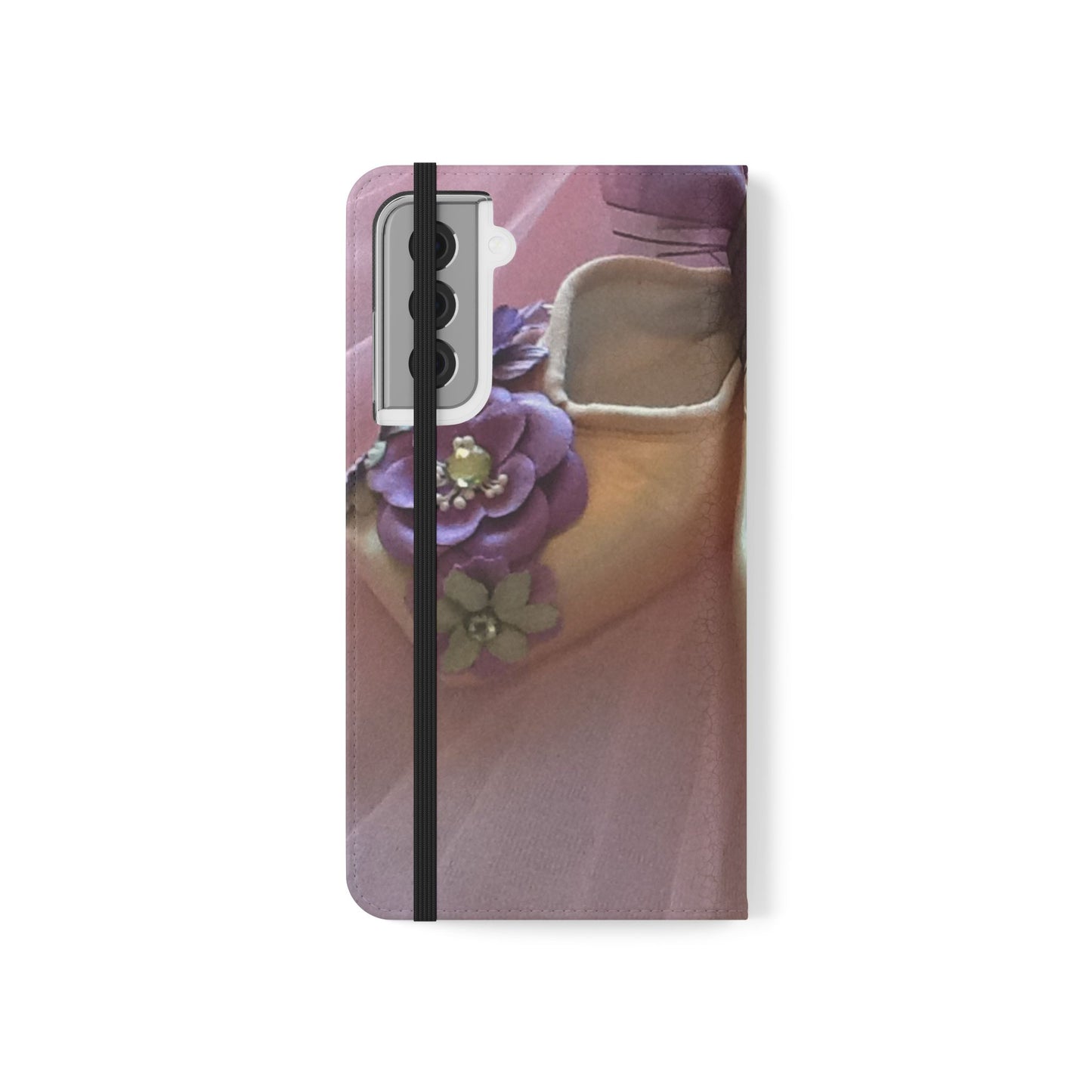 African Violets Design Flip Case