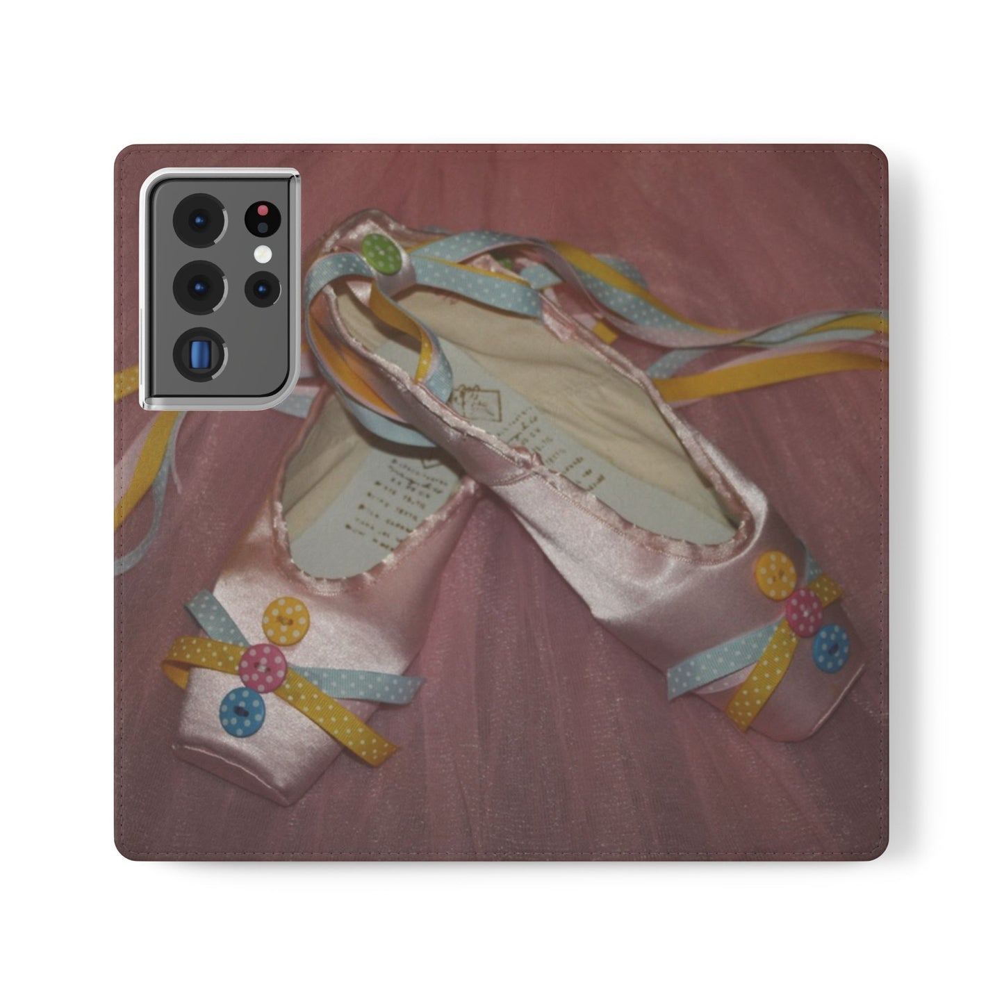 Buttons & Bows Design Flip Case