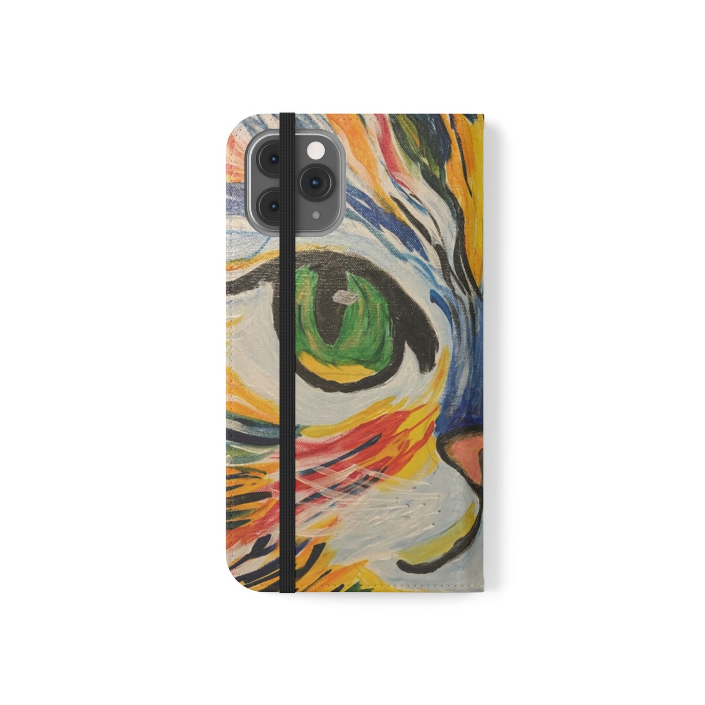Flip Case-Hazel Eyed Cat