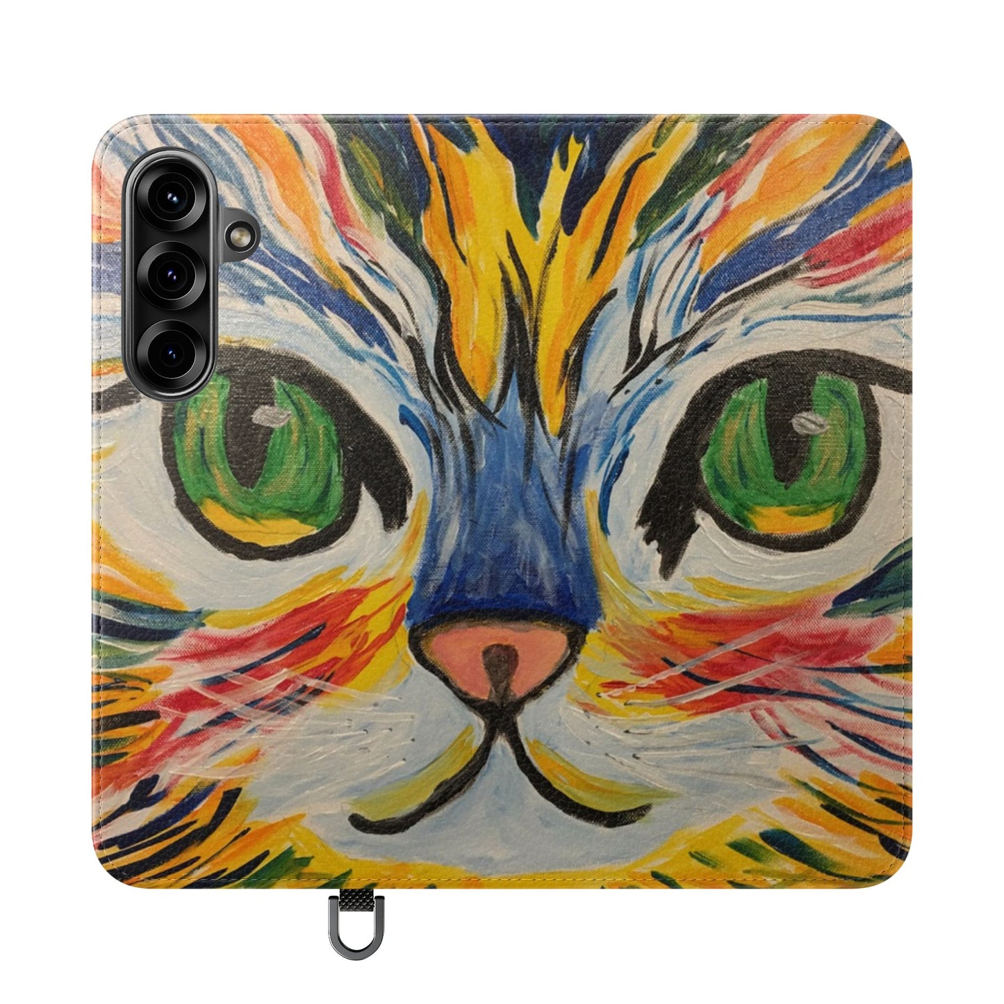Flip Case-Hazel Eyed Cat