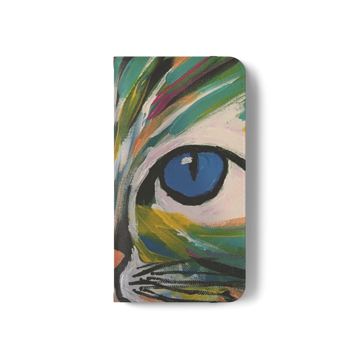 Flip Case-Blue Eyed Cat