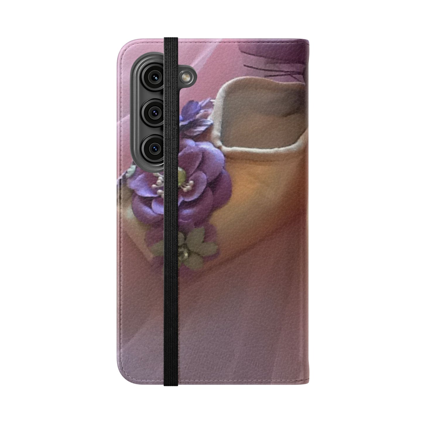 African Violets Design Flip Case