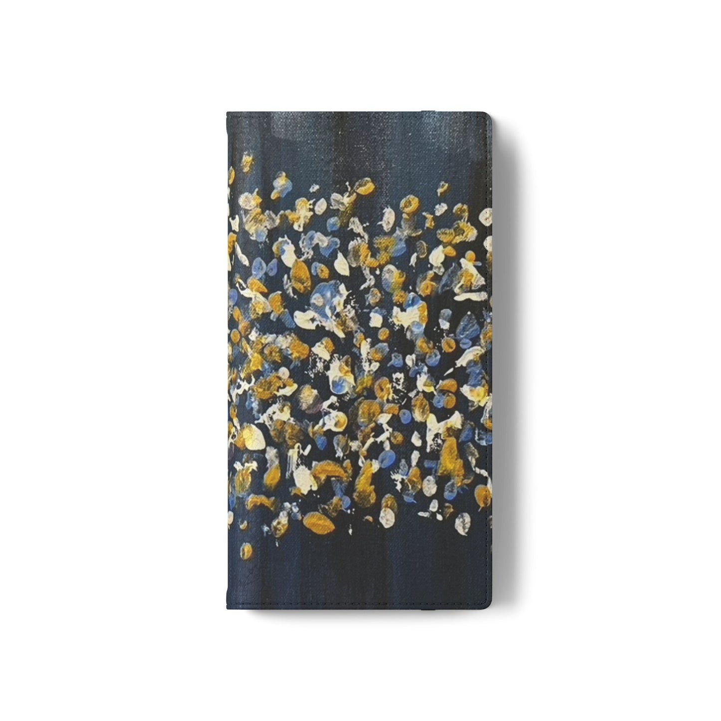 Flip Case-Blue Abstract