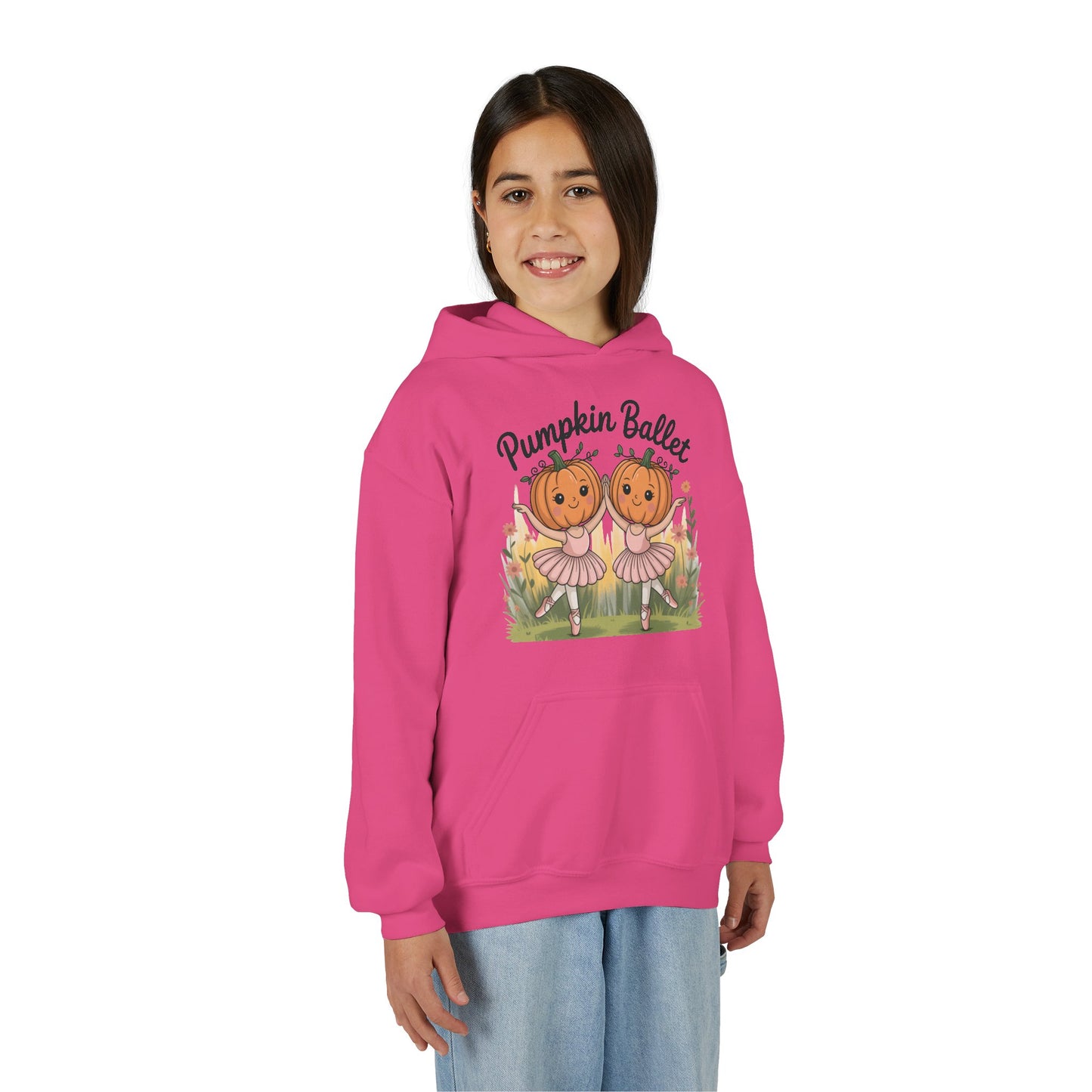 Girl's Pumpkin Ballet Hoodie