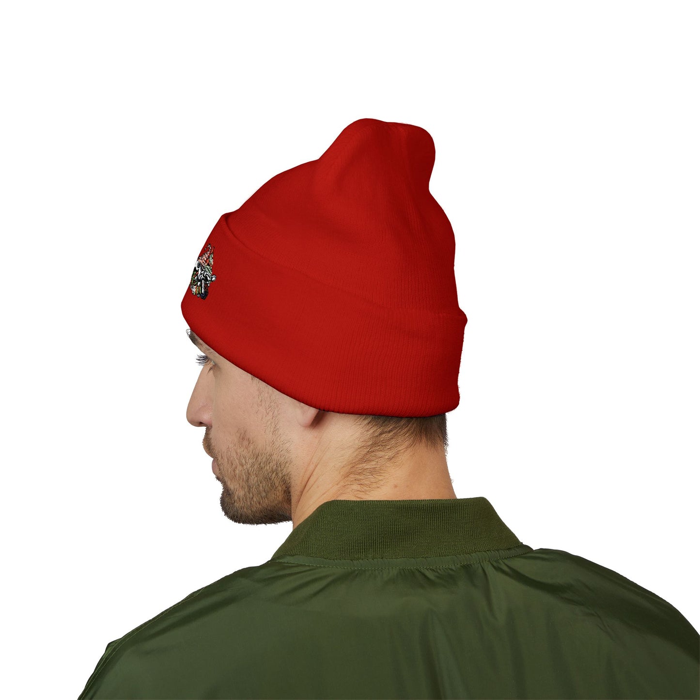 Embroidered Gifting Gnomes Beanie