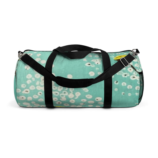 Duffle Bag~White Dandelions