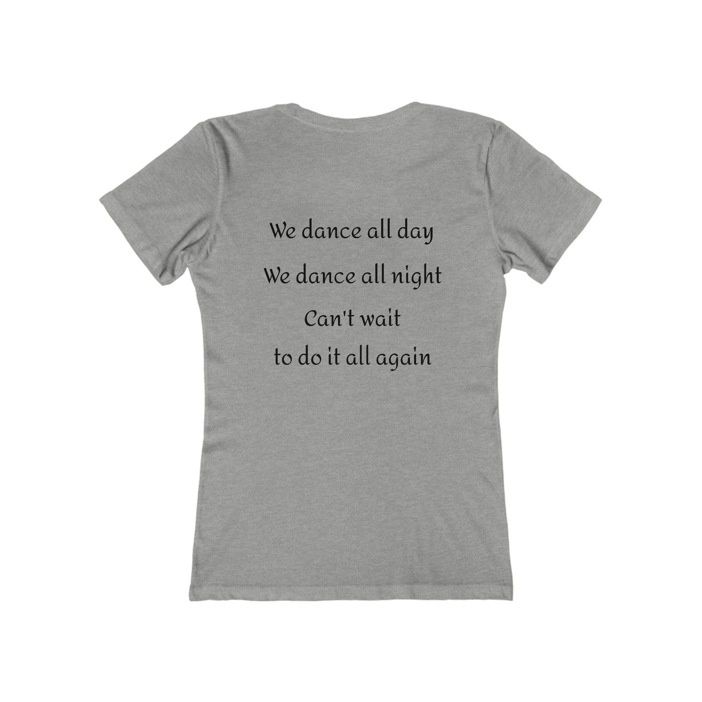 Ballerina Boyfriend Tee for Women