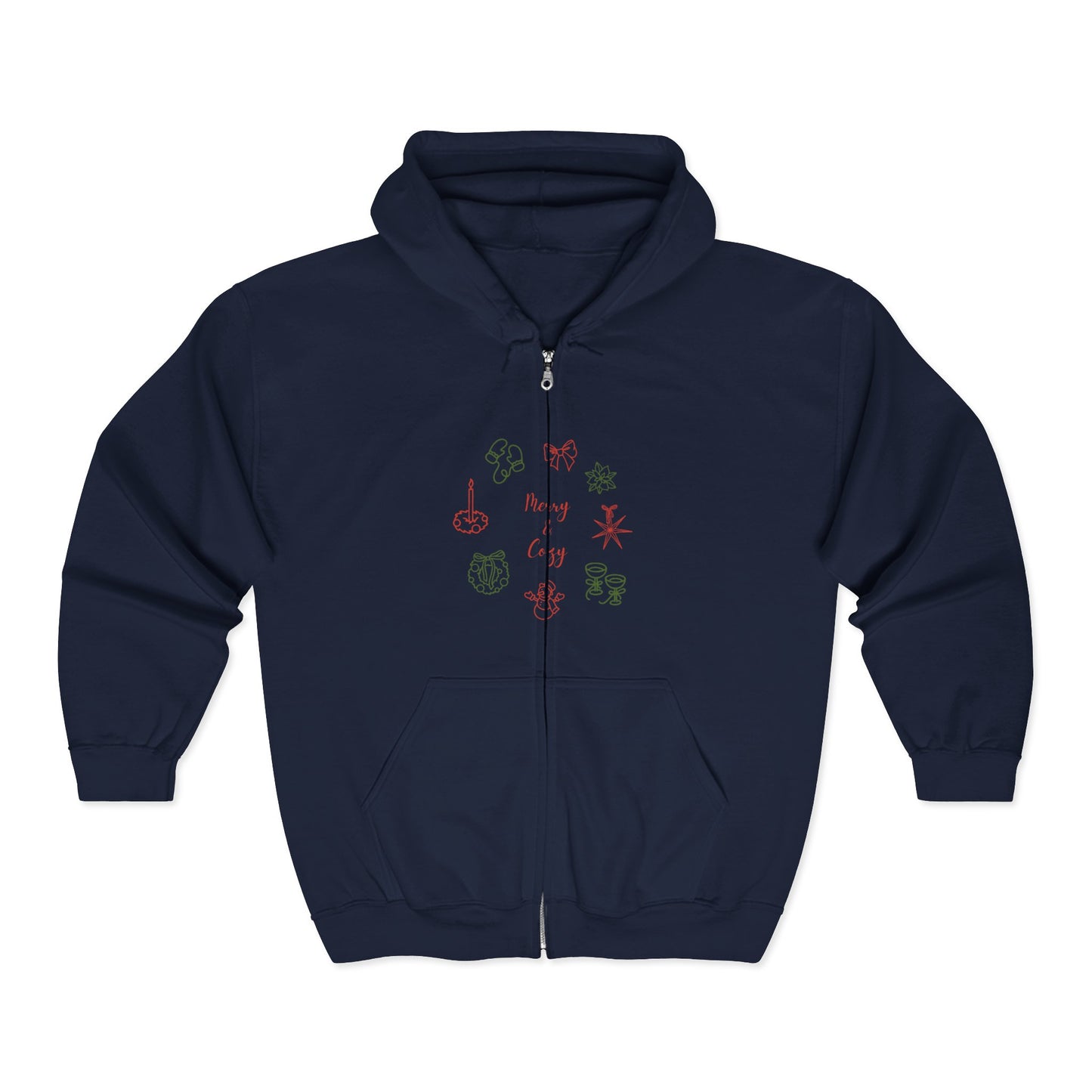 Christmas Holiday Hoodie ~ Merry & Cozy
