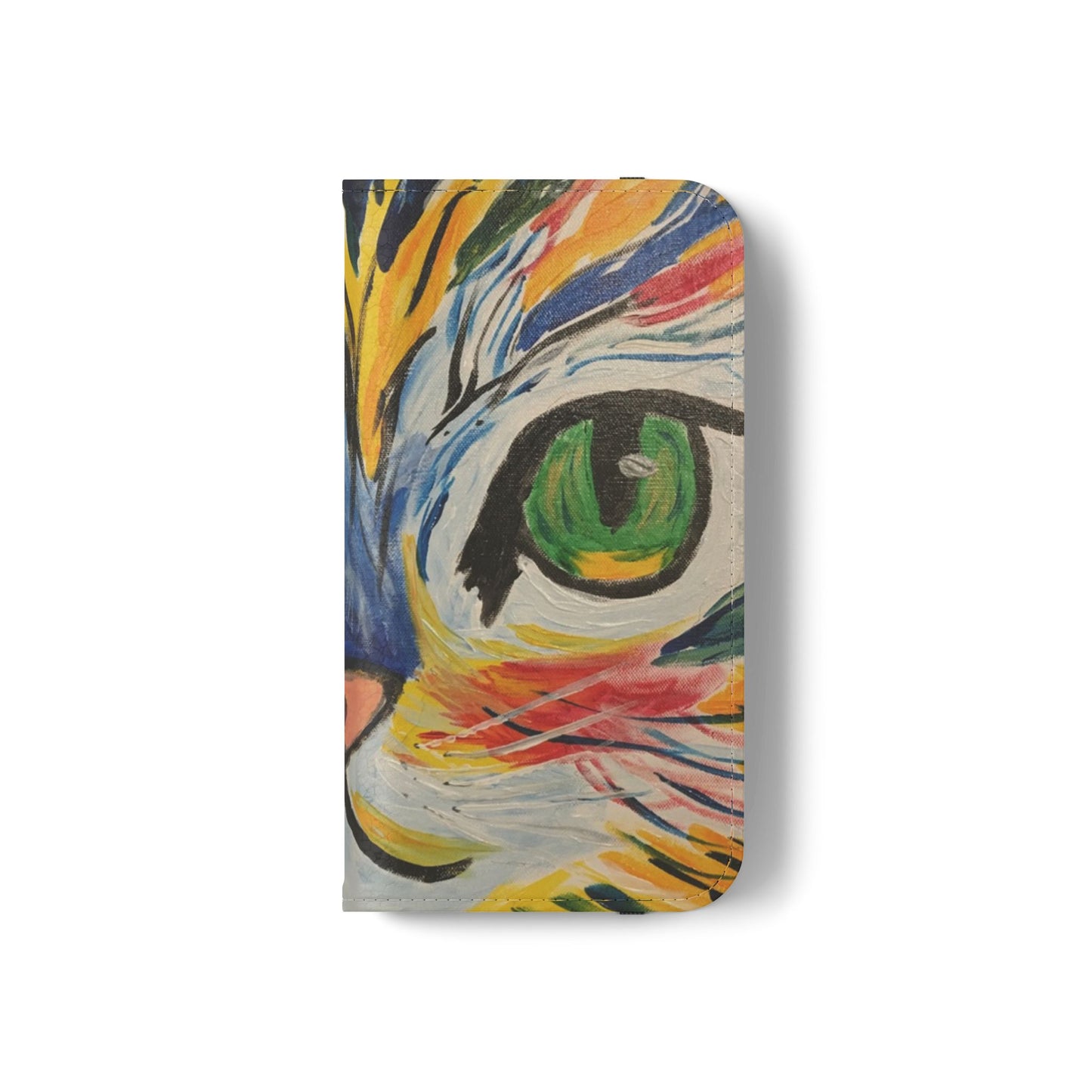 Flip Case-Hazel Eyed Cat