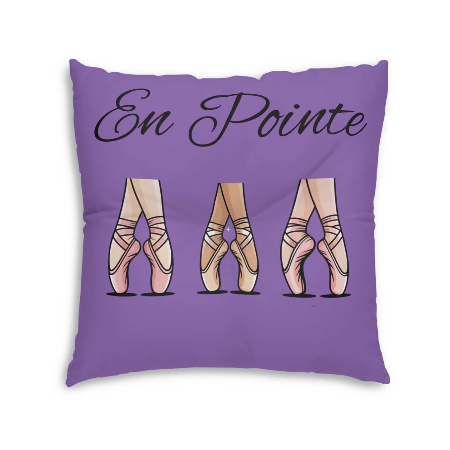 Tufted Floor Pillow~En Pointe