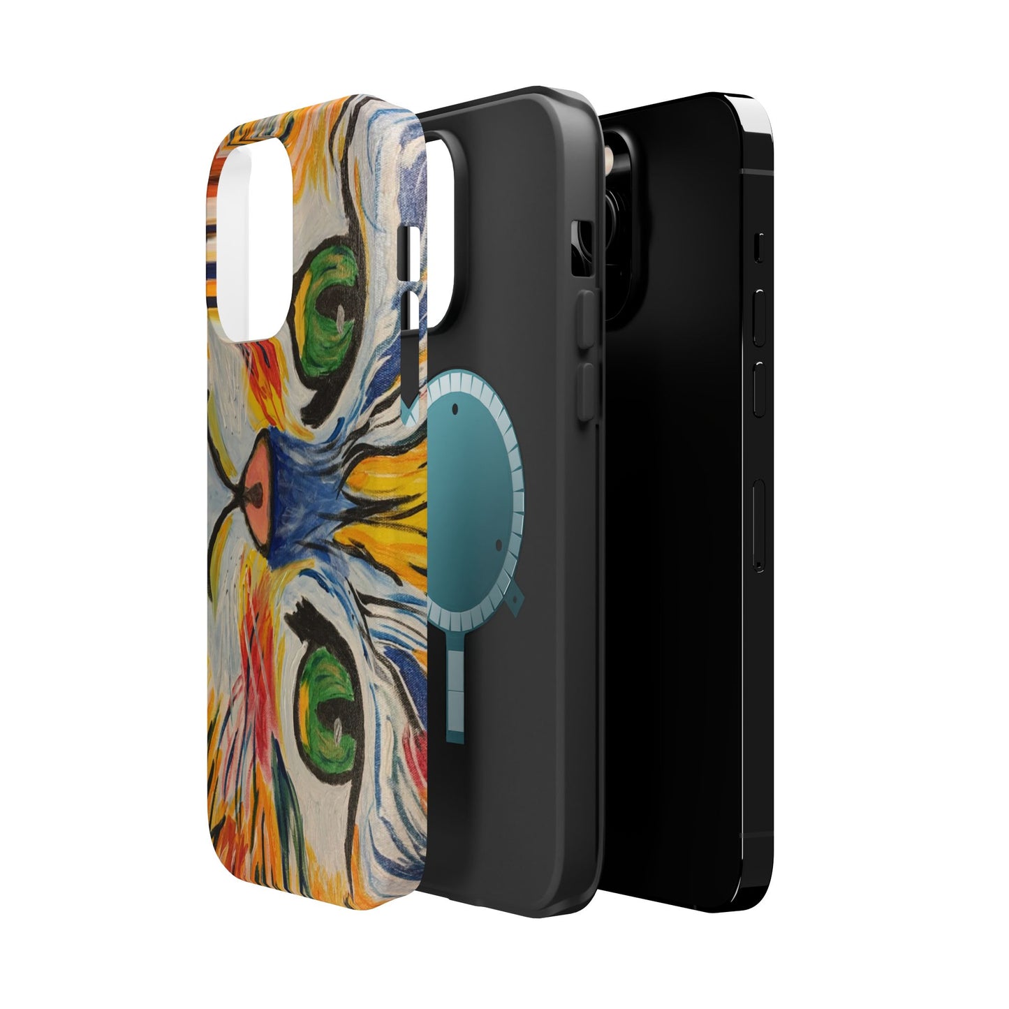 Magnetic Case-Hazel Eyed Cat