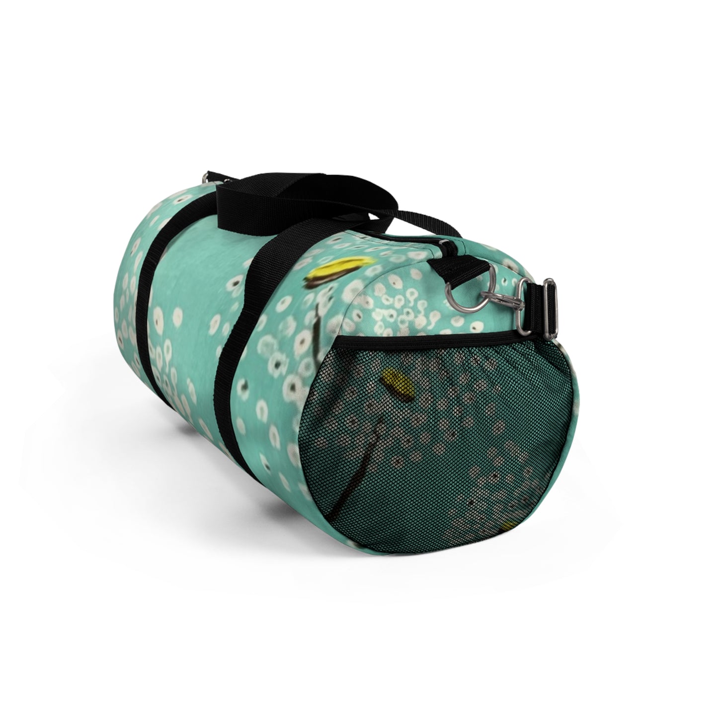 Duffle Bag~White Dandelions