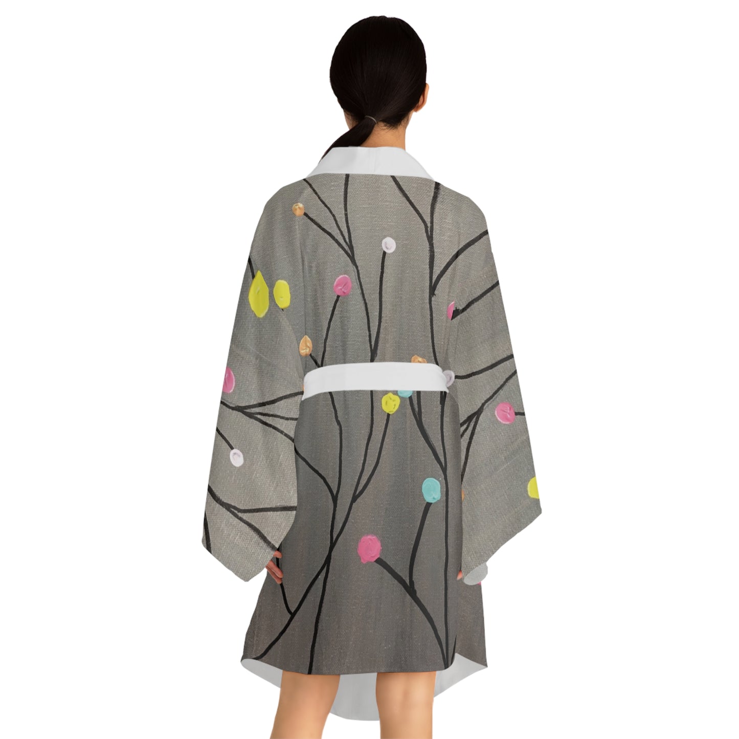 Kimono Robe-Evening Primrose Design