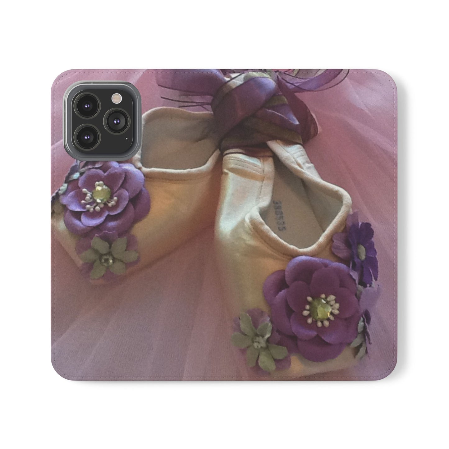 African Violets Design Flip Case