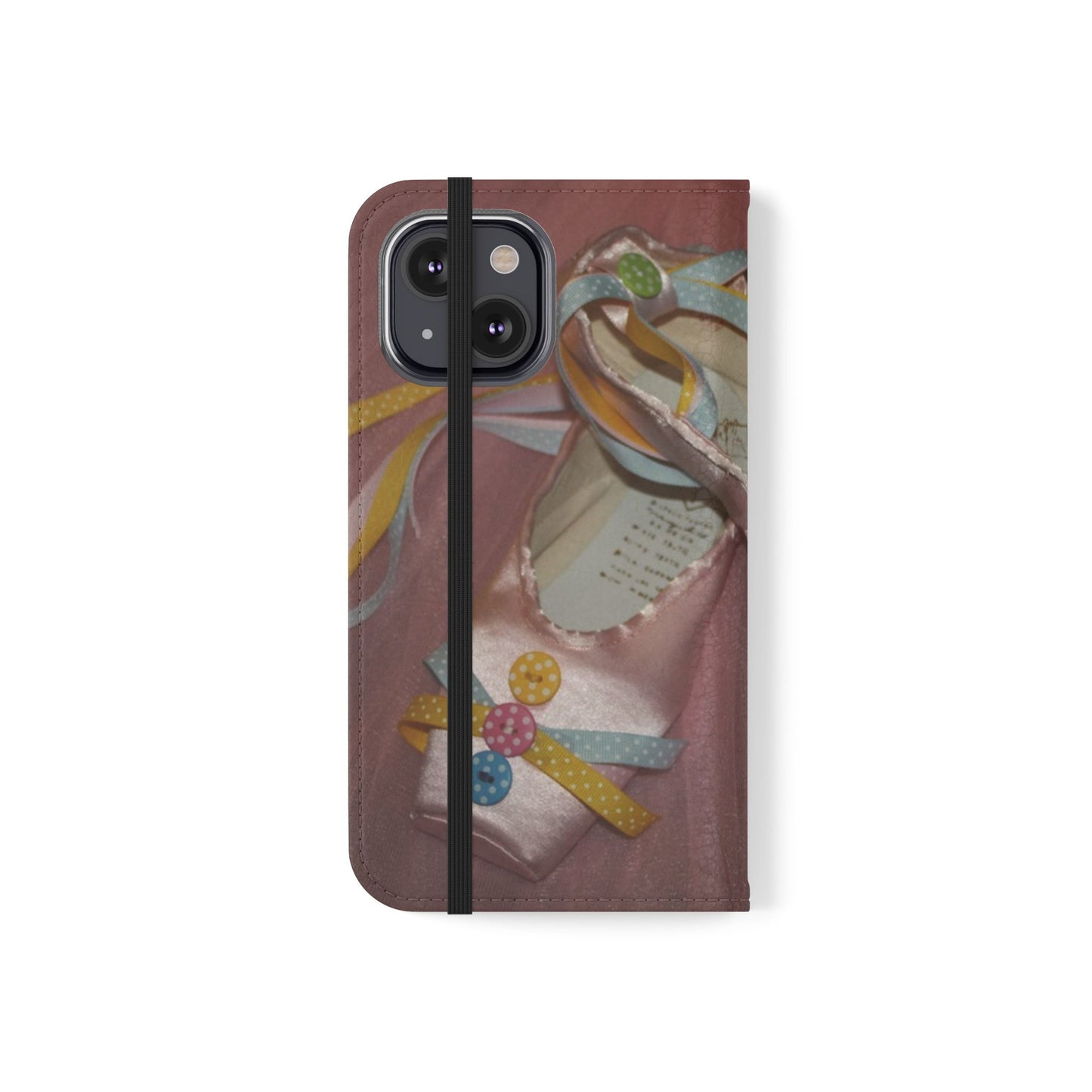 Buttons & Bows Design Flip Case