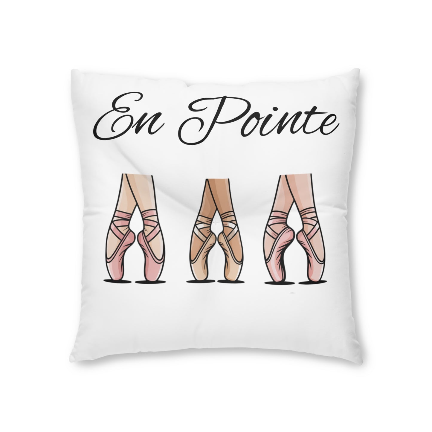 Tufted Floor Pillow~En Pointe