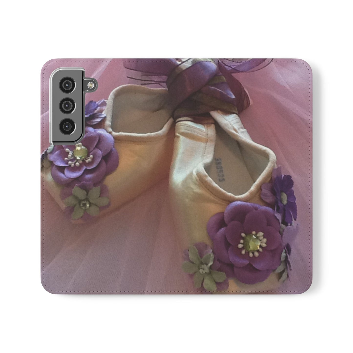 African Violets Design Flip Case