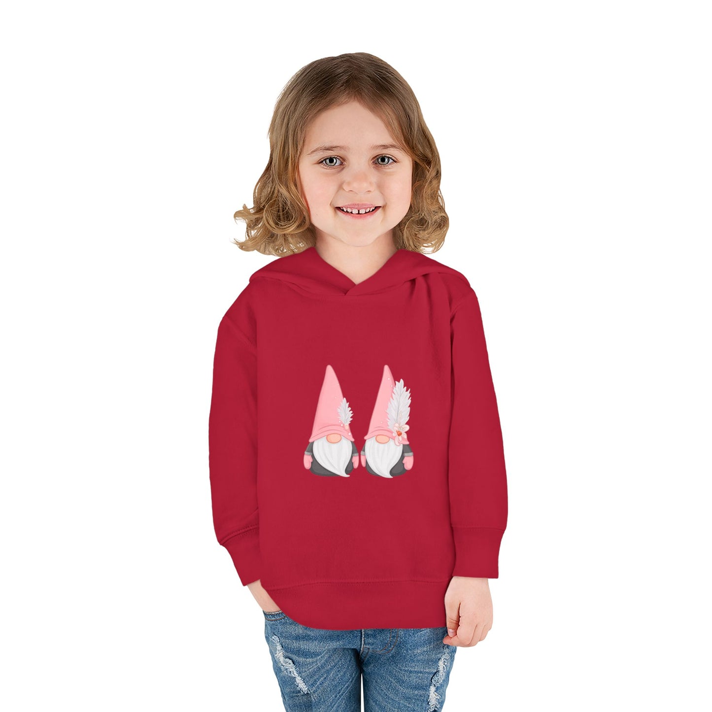 Toddler Hoodie ~ Warm Wishes and Gnome Kisses