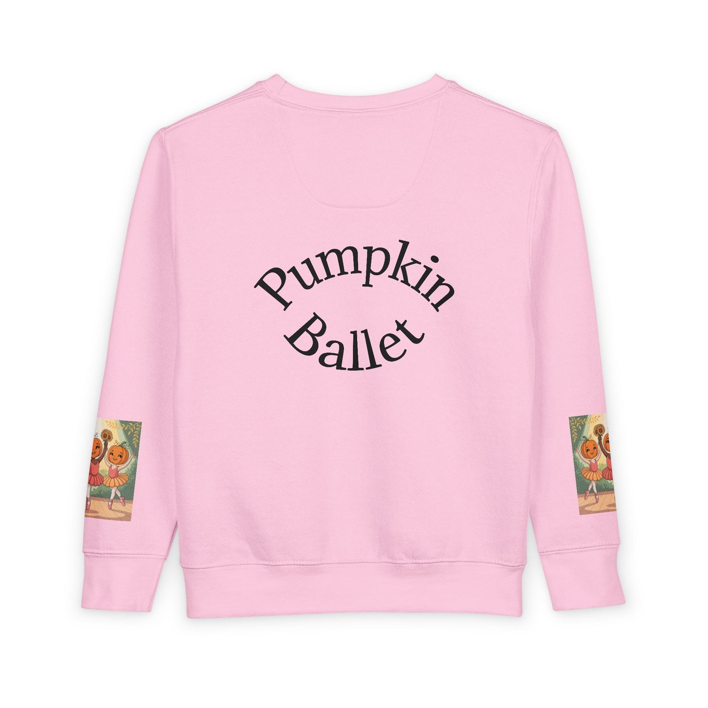 Pumpkin Ballet Toddler Sweatshirt