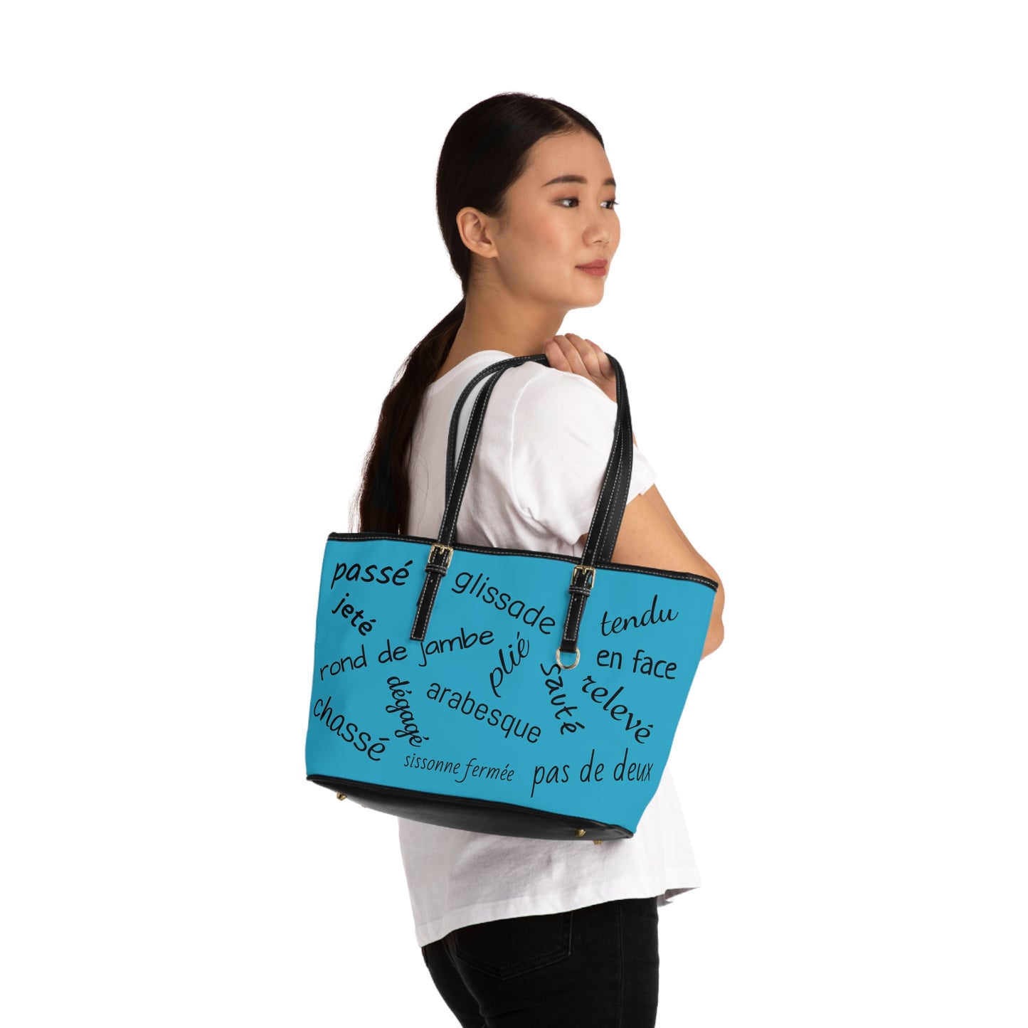 Chic Ballet Shoulder Bag (Turquoise)