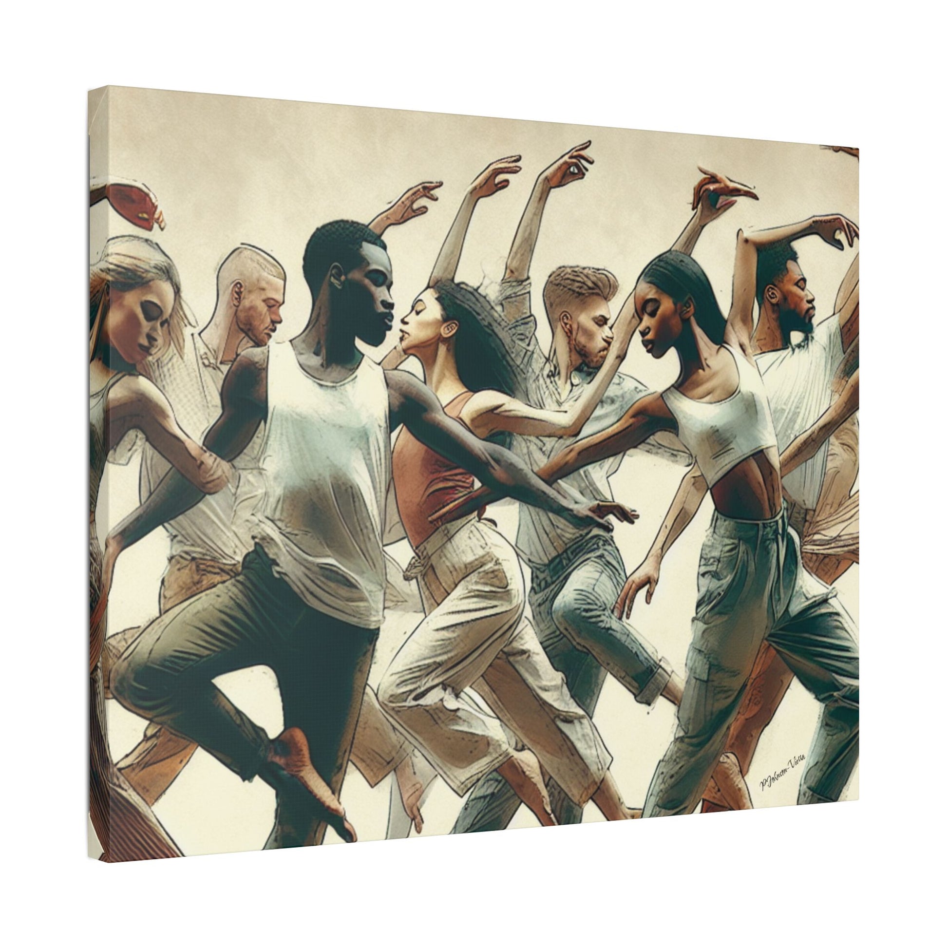 Canvas Wall Art~Contemporary Dance