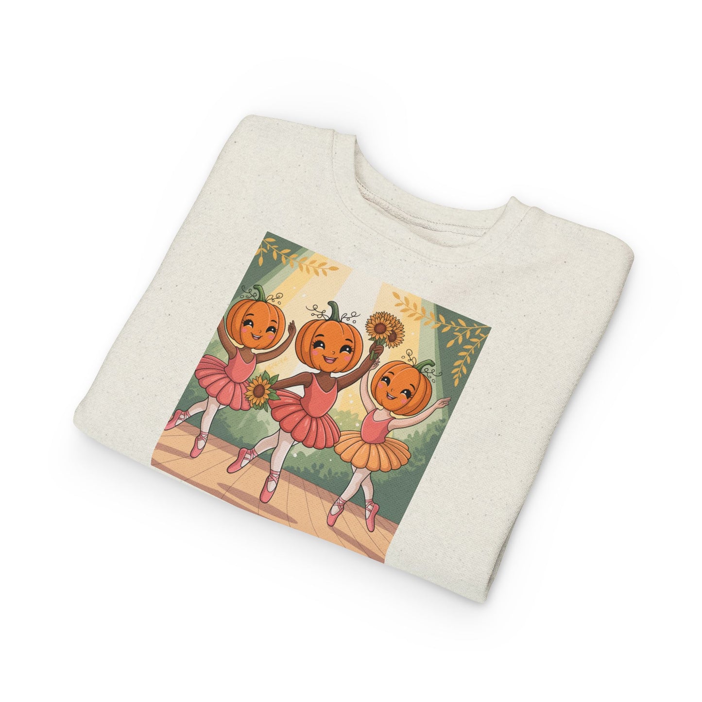 Pumpkin Ballet Toddler Sweatshirt