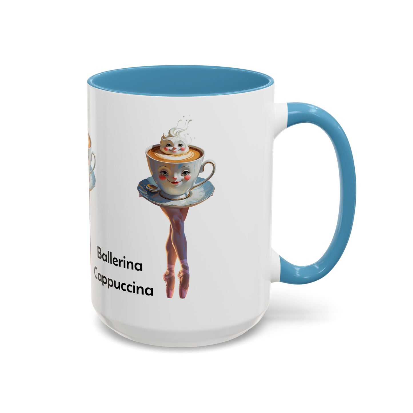 Ballerina Cappuccina Accent Coffee Mug