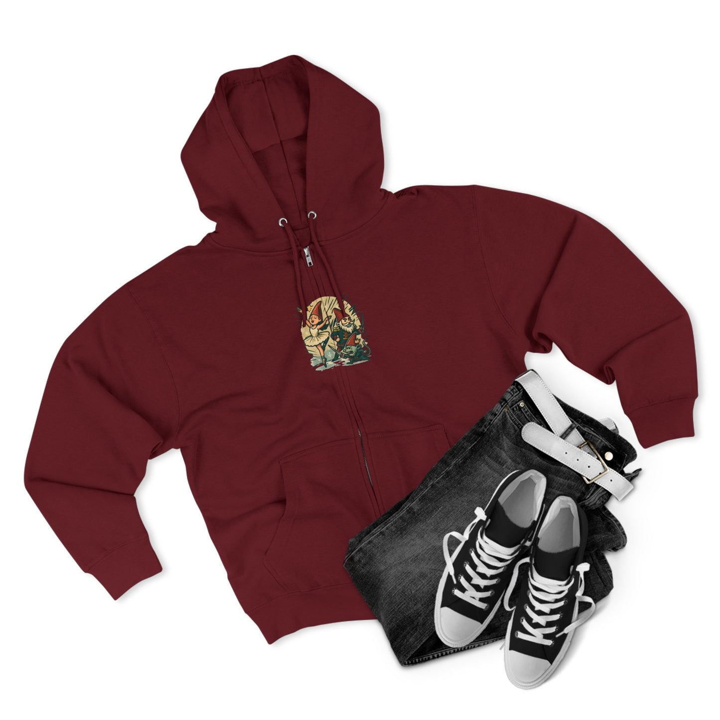 Zip Hoodie ~ Gnome Nutcracker Suite