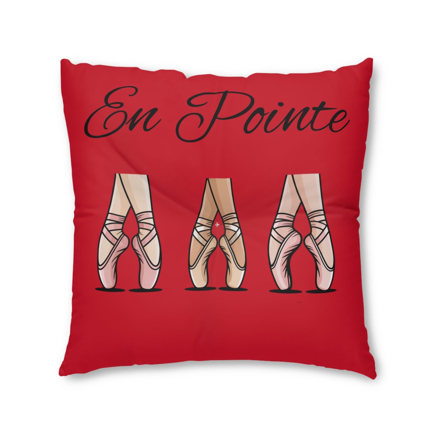 Tufted Floor Pillow~En Pointe