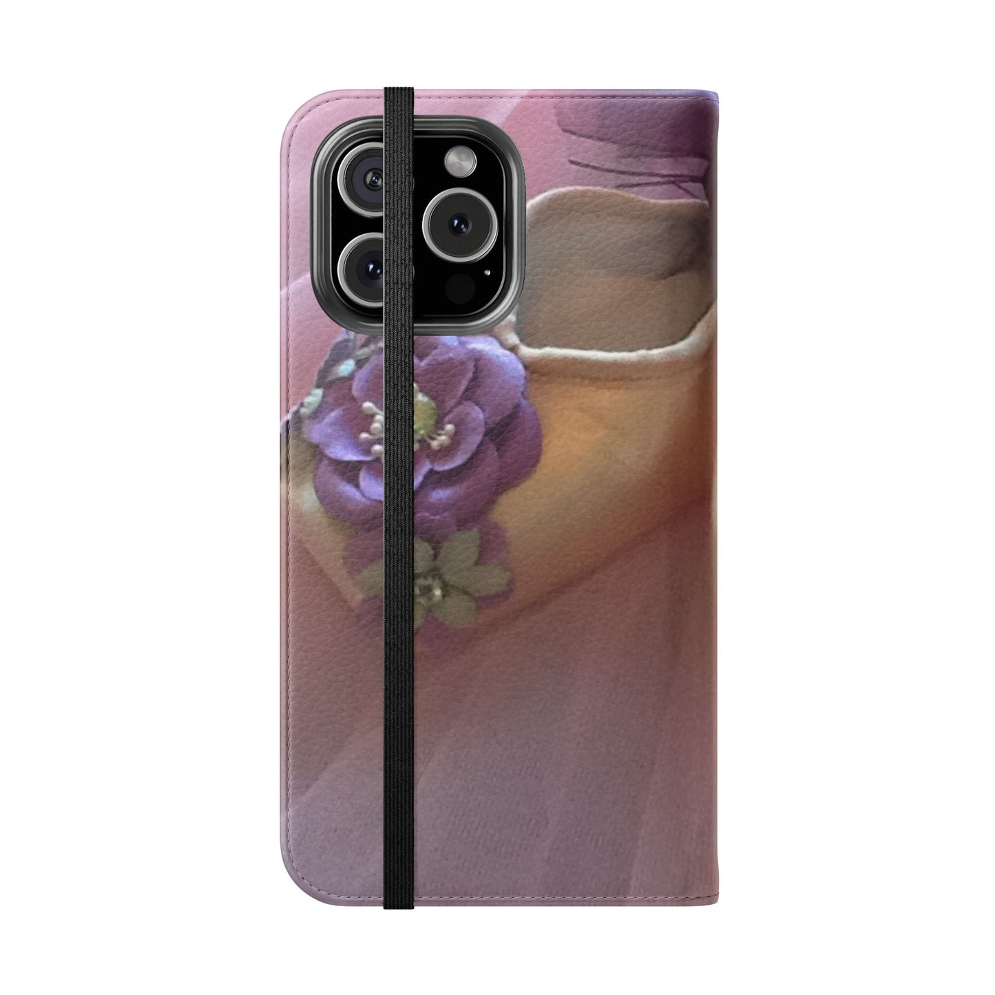 African Violets Design Flip Case