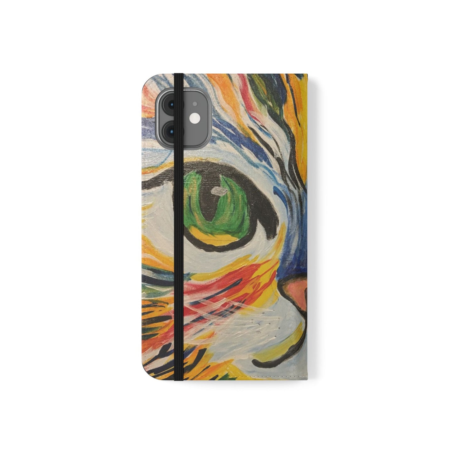 Flip Case-Hazel Eyed Cat