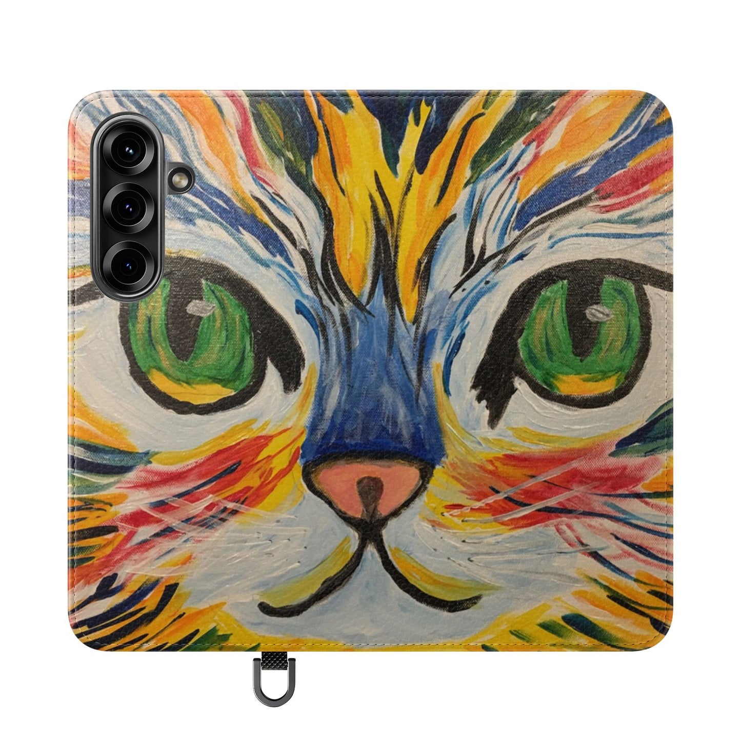 Flip Case-Hazel Eyed Cat