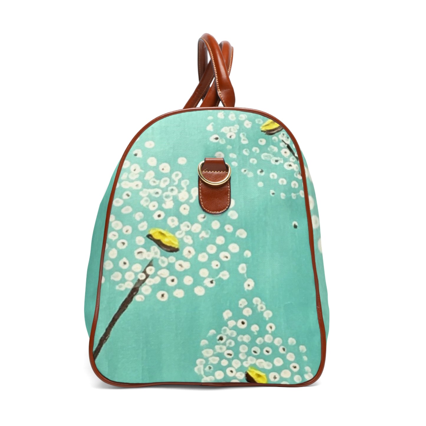 Dance/Travel Bag-White Dandelions