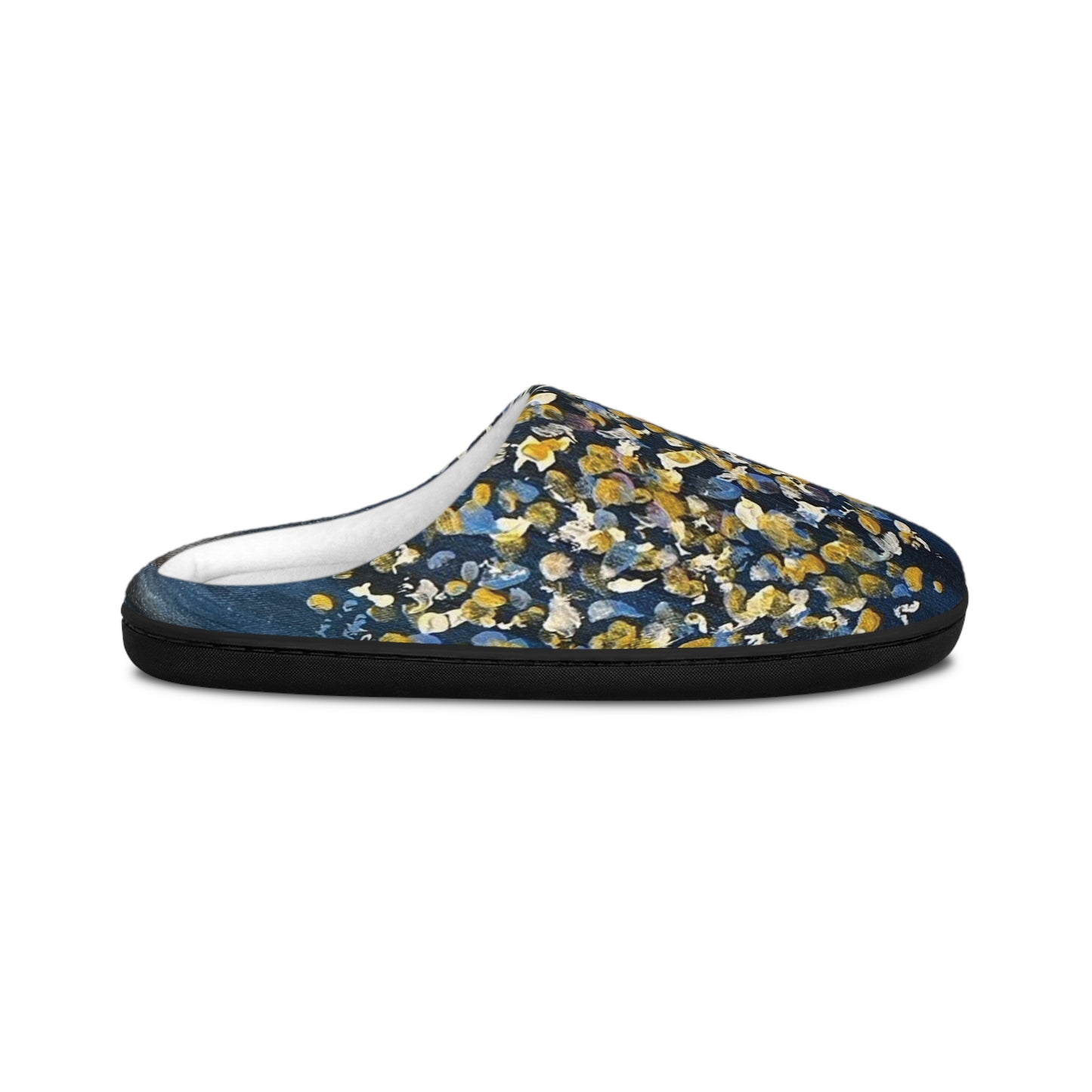 Slippers-Blue Abstract