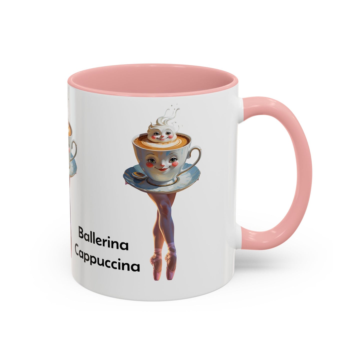 Ballerina Cappuccina Accent Coffee Mug