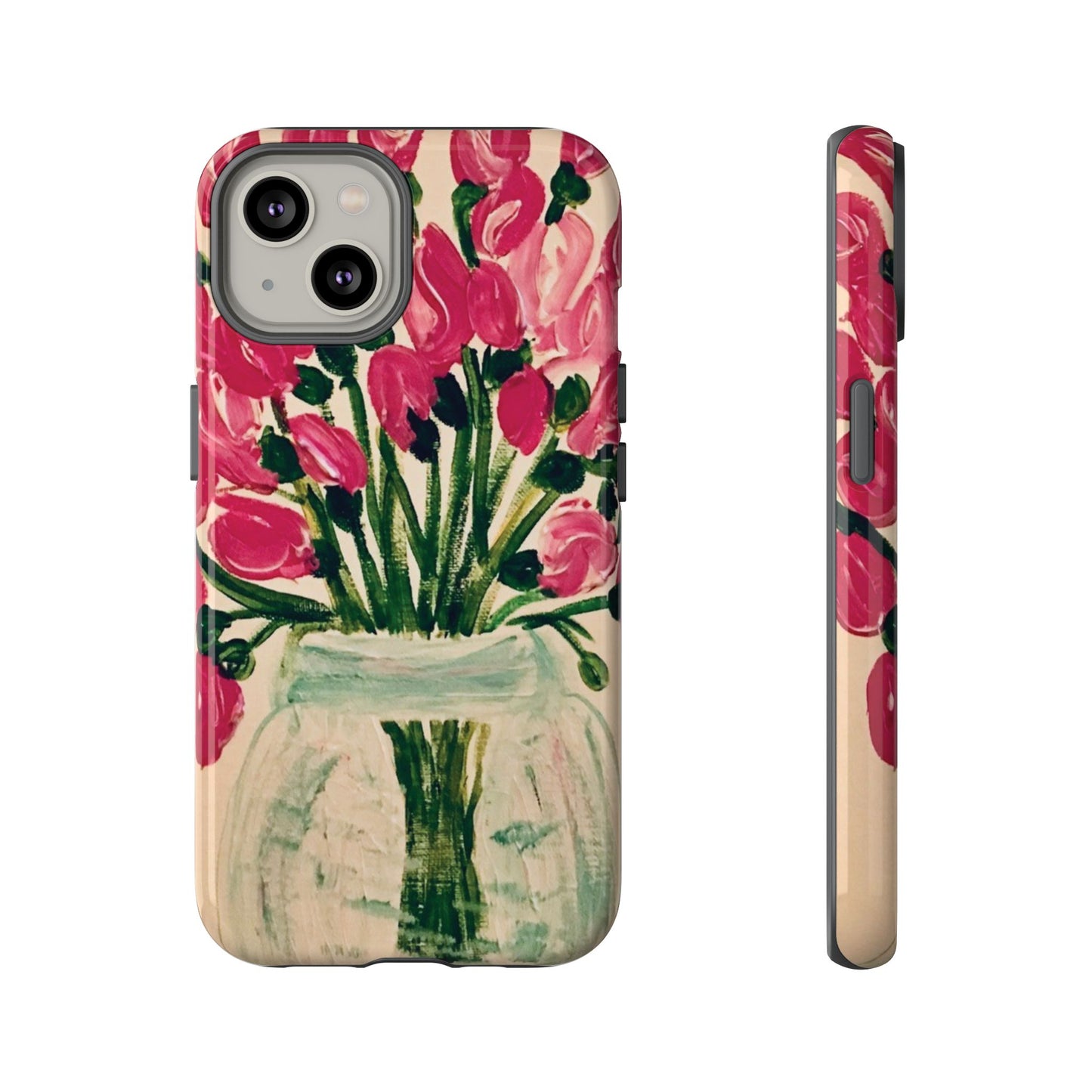 Phone Case-Pink Tulips
