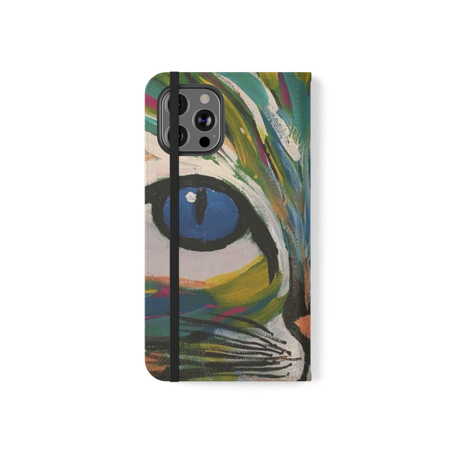 Flip Case-Blue Eyed Cat