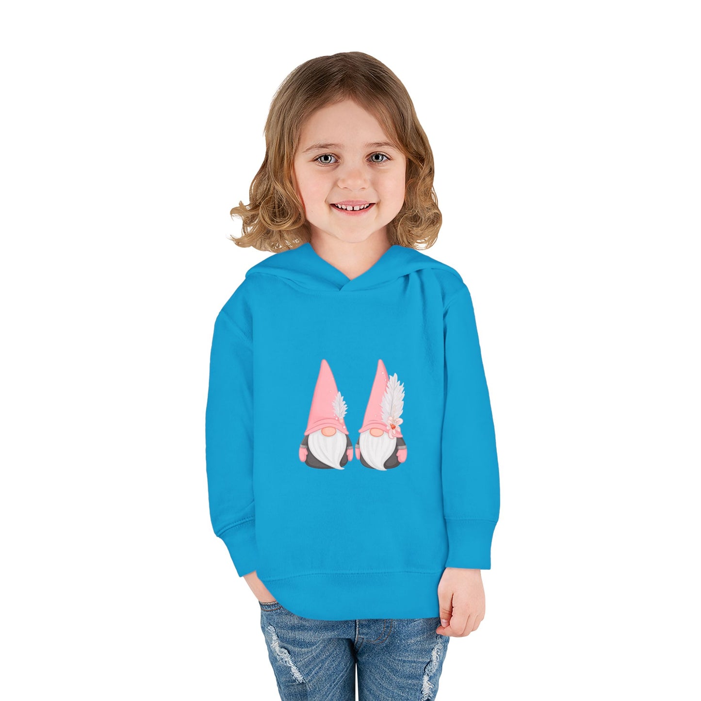 Toddler Hoodie ~ Warm Wishes and Gnome Kisses