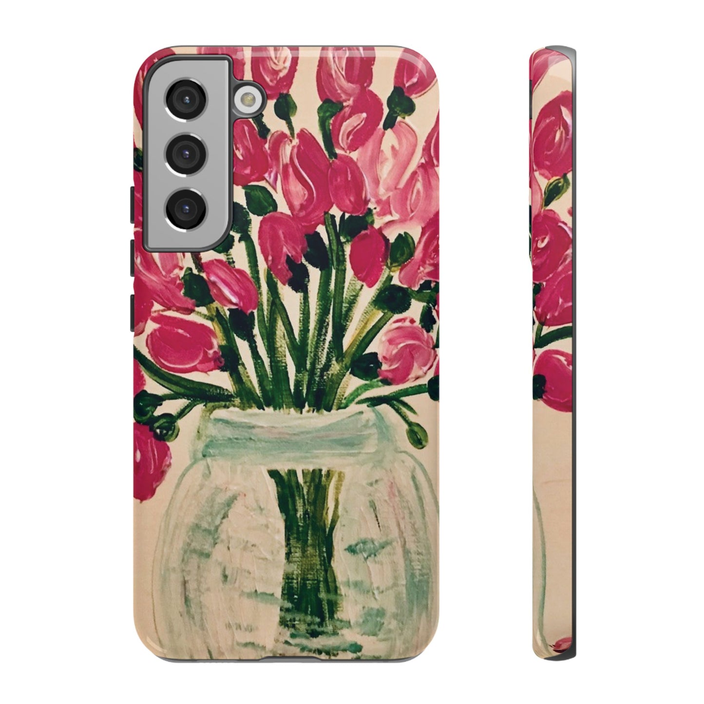 Phone Case-Pink Tulips