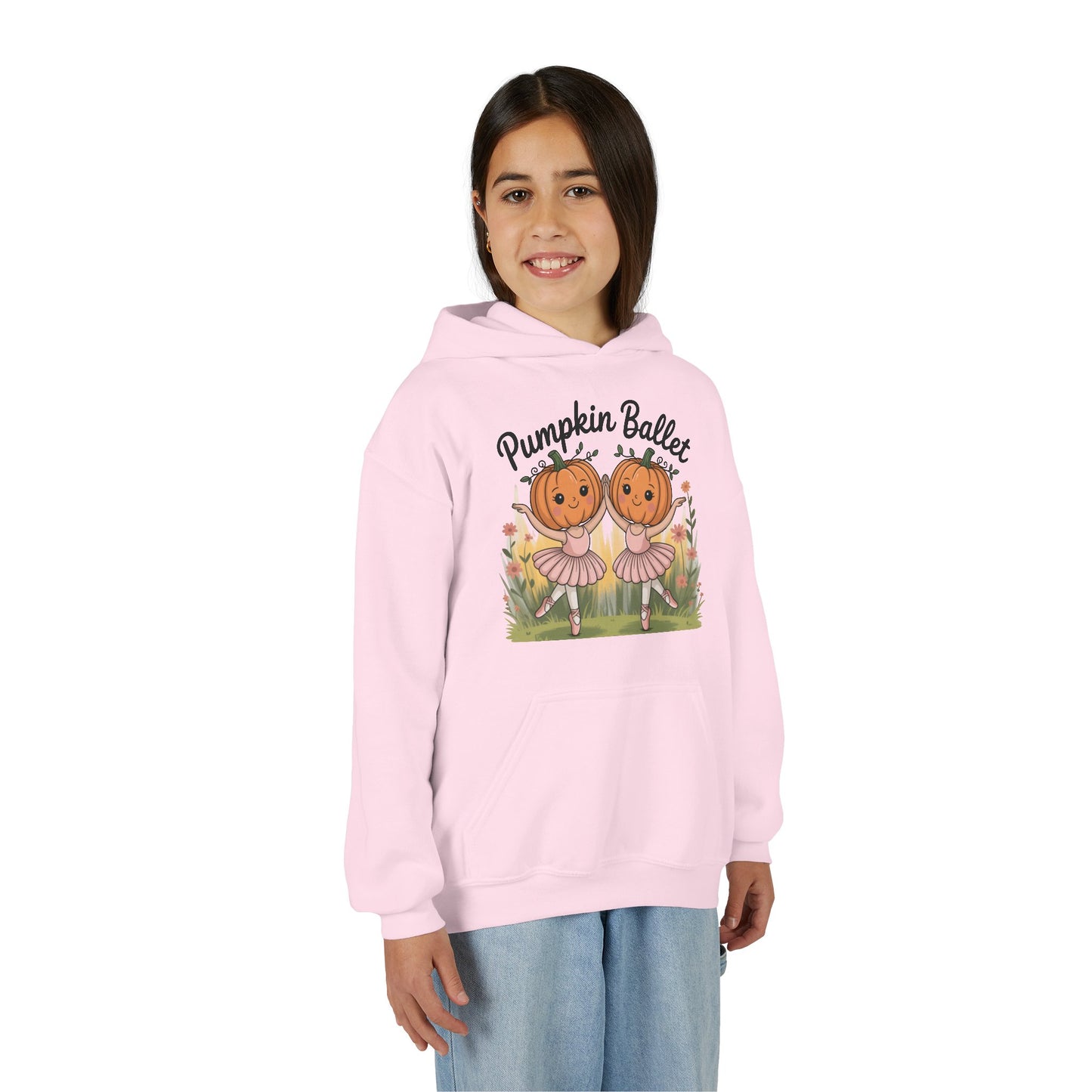 Girl's Pumpkin Ballet Hoodie