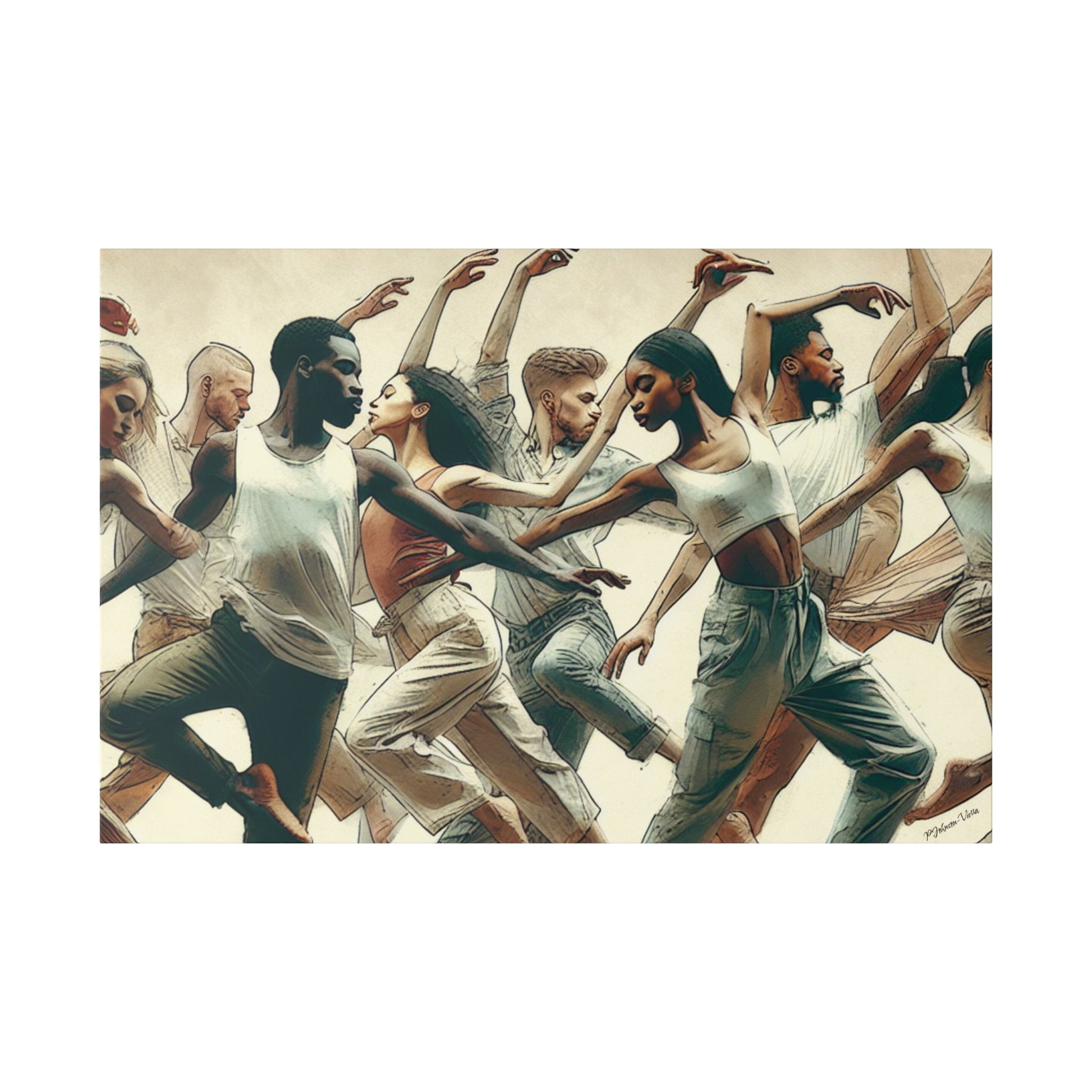 Canvas Wall Art~Contemporary Dance