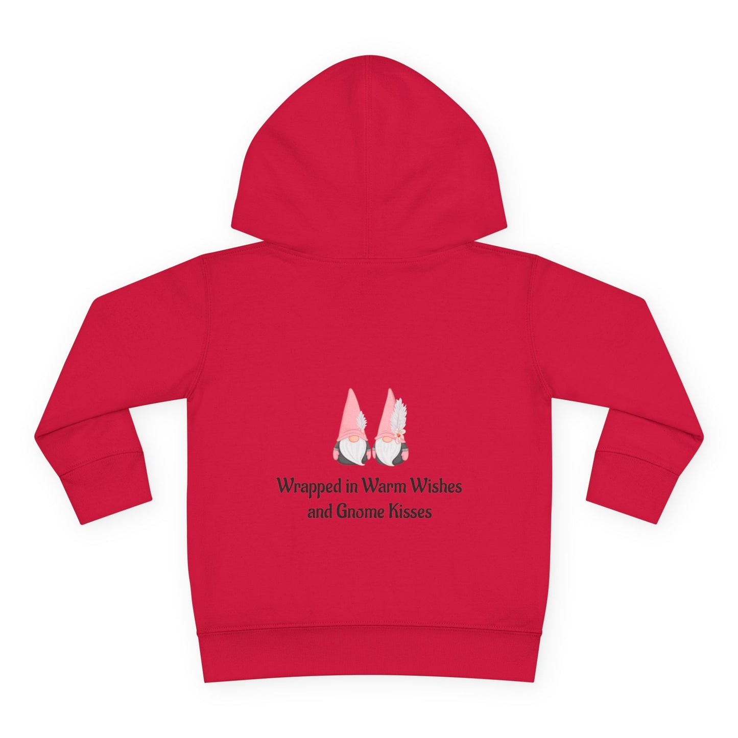 Toddler Hoodie ~ Warm Wishes and Gnome Kisses