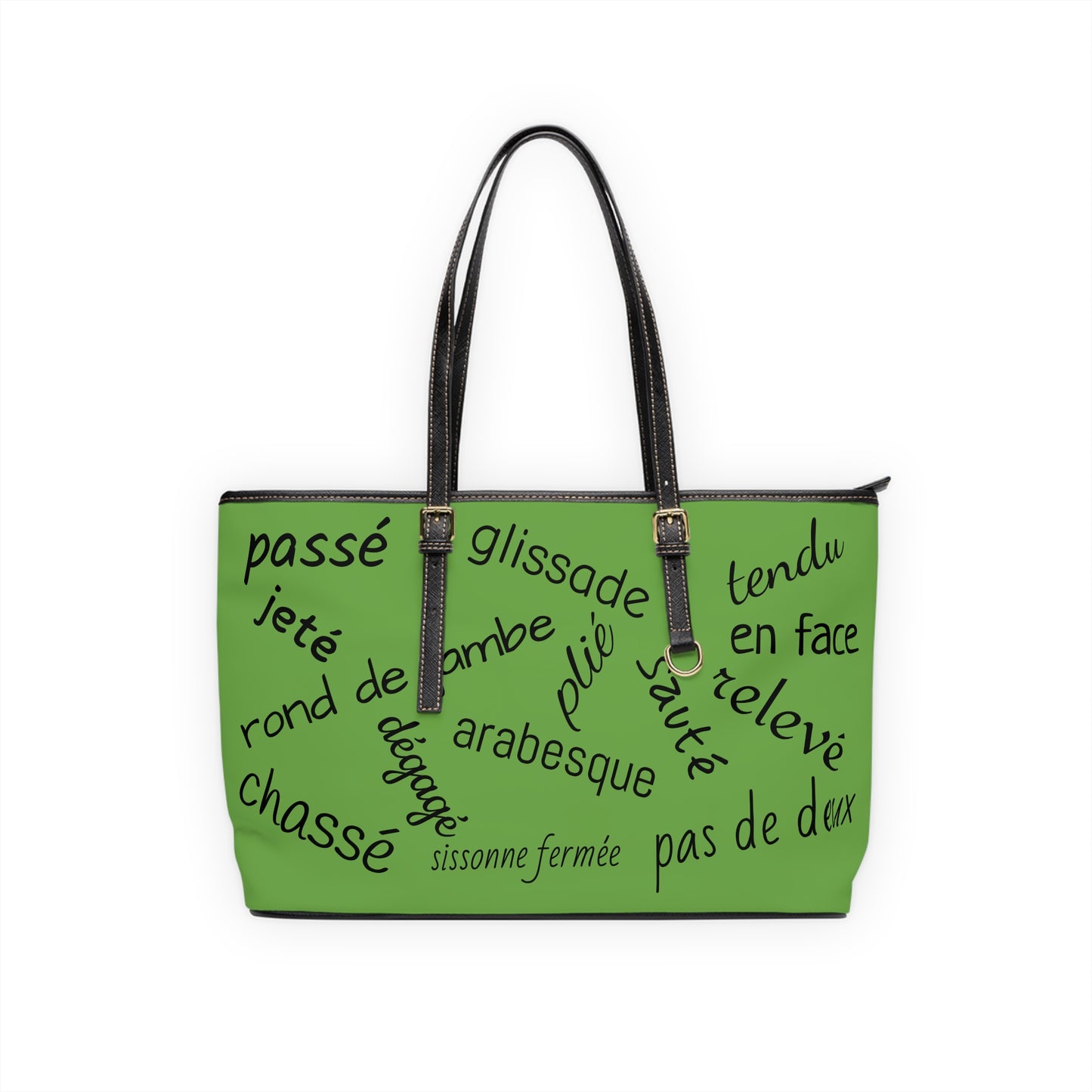 Chic Ballet Shoulder Bag (Green)