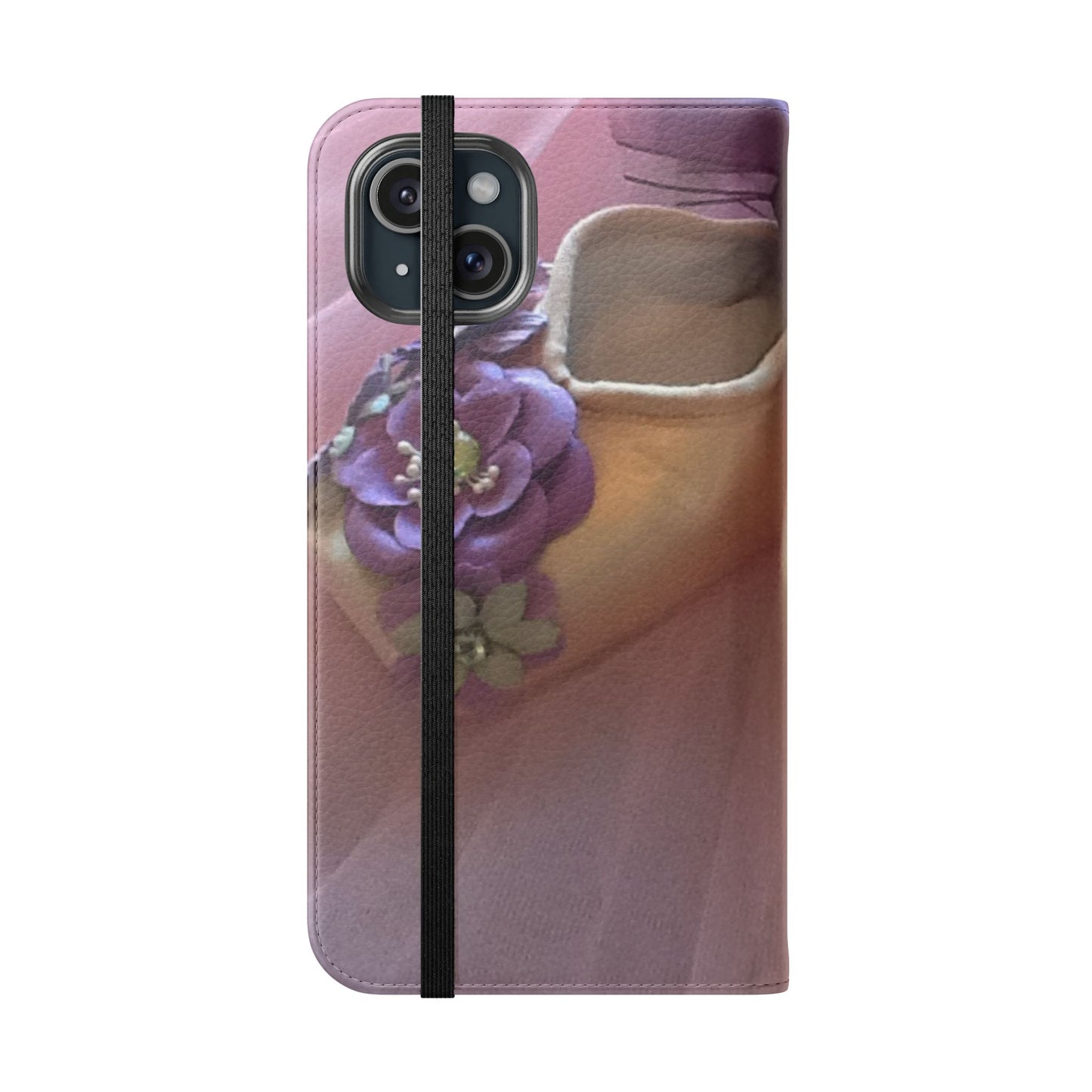 African Violets Design Flip Case