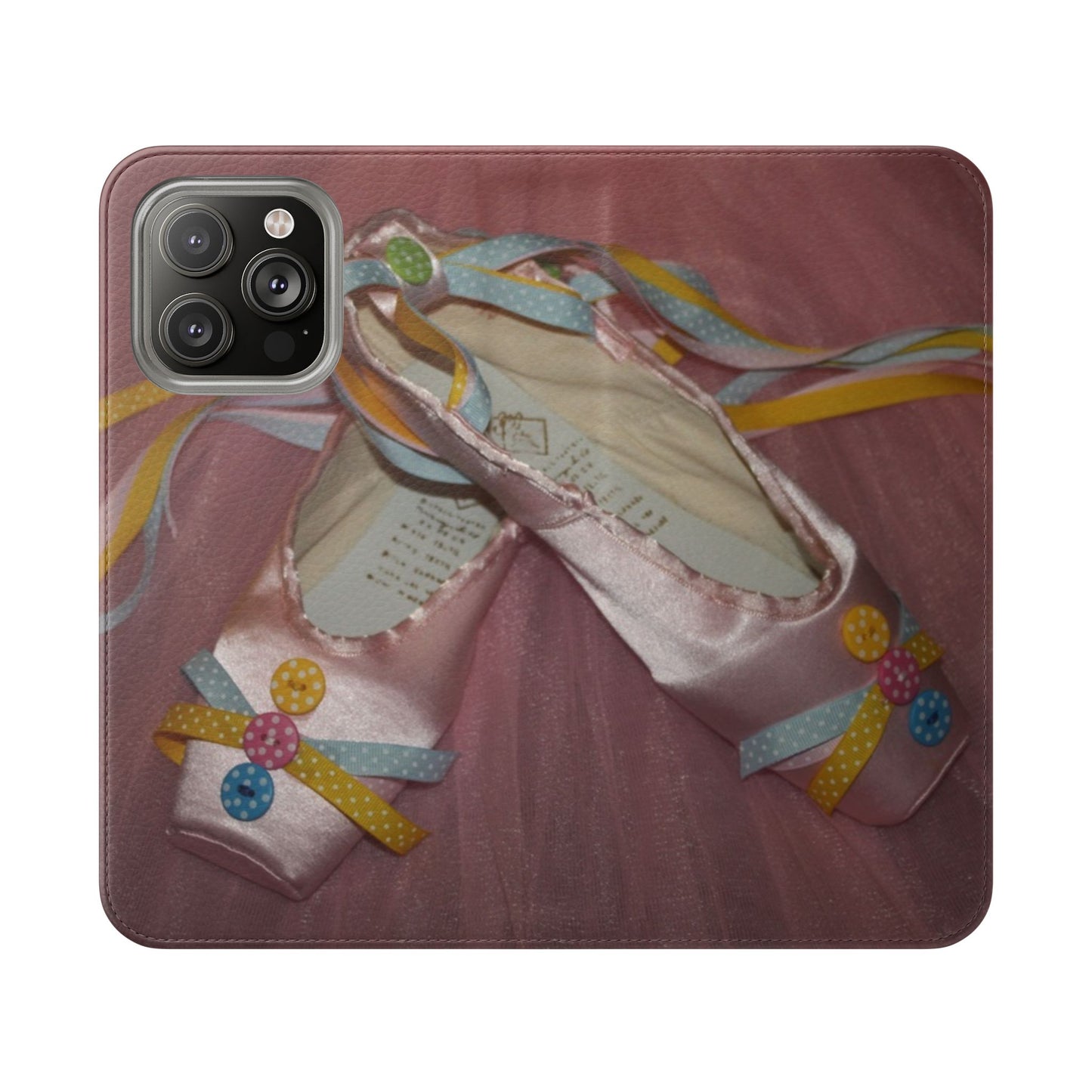 Buttons & Bows Design Flip Case