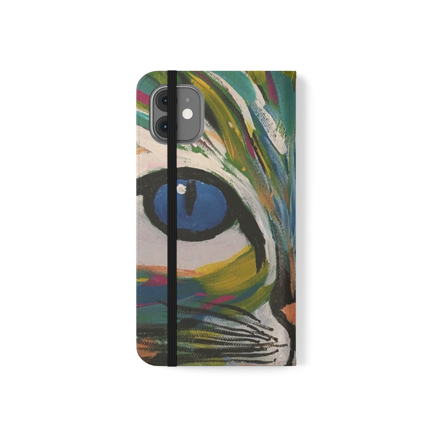 Flip Case-Blue Eyed Cat
