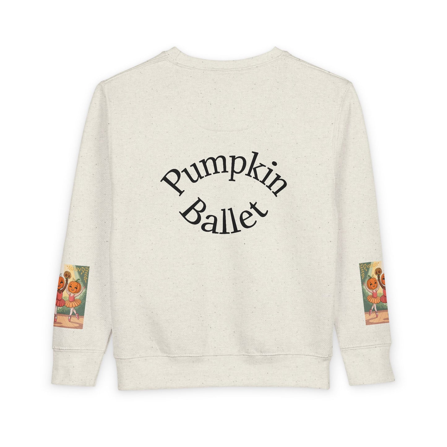 Pumpkin Ballet Toddler Sweatshirt