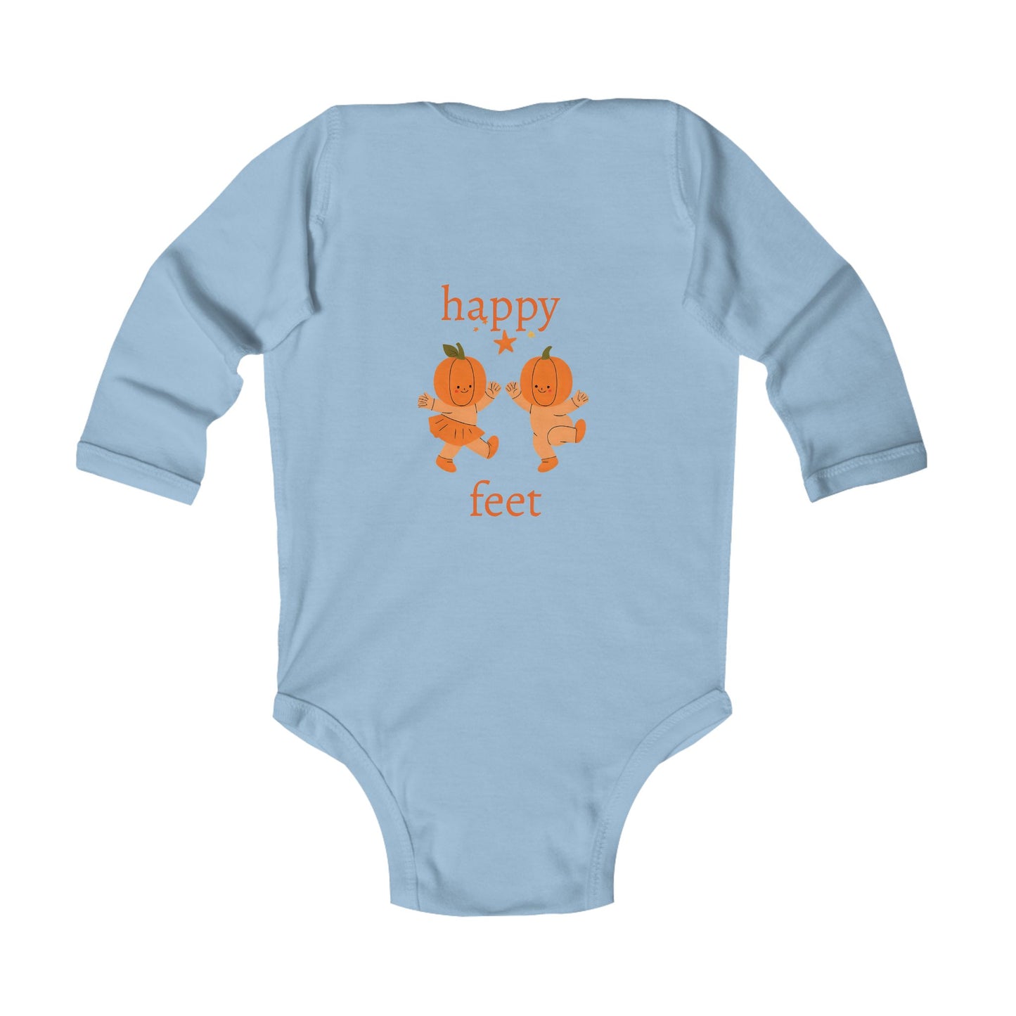 Happy Feet Pumpkin Onesie