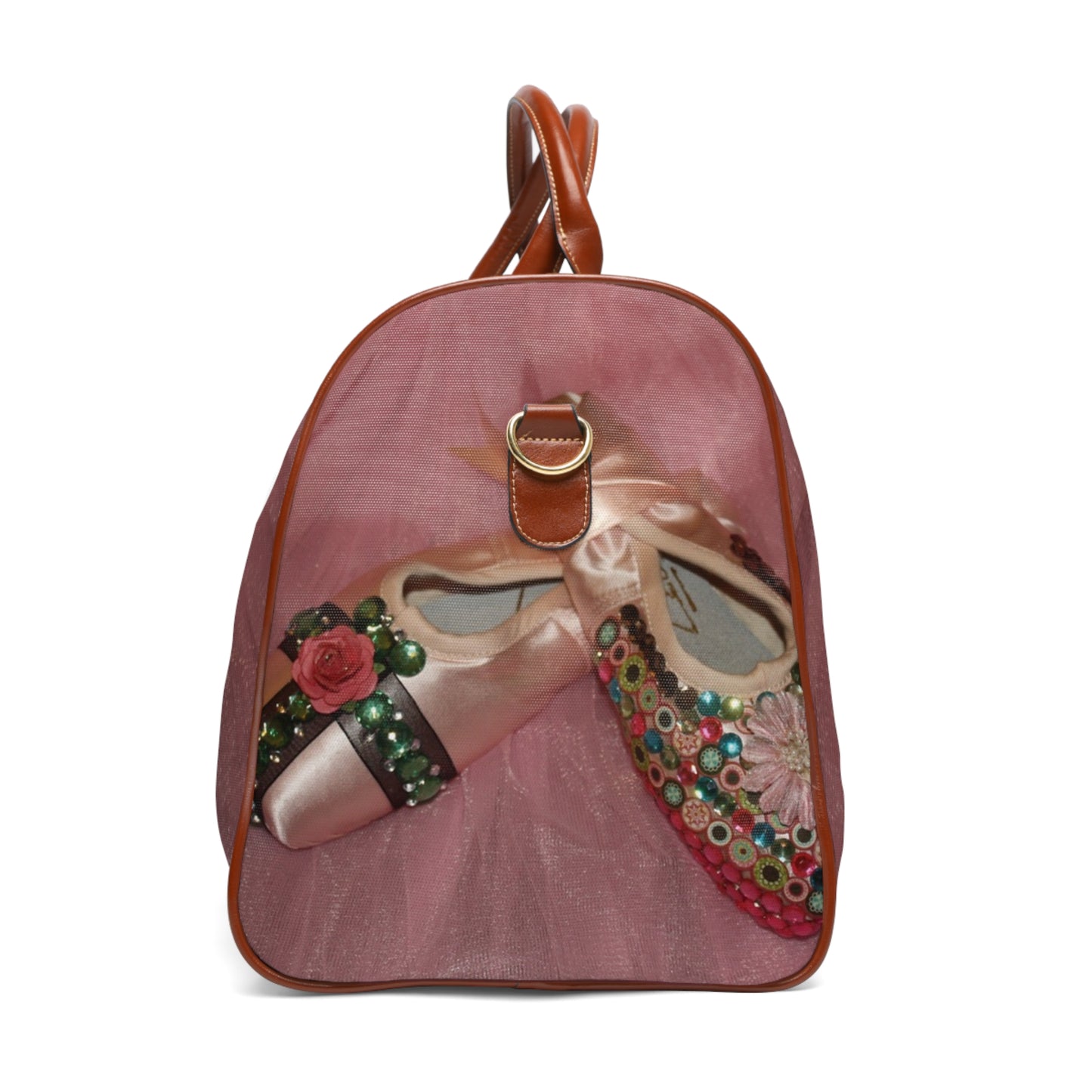 Dance/Travel Bag-Bejeweled Pointe Shoes