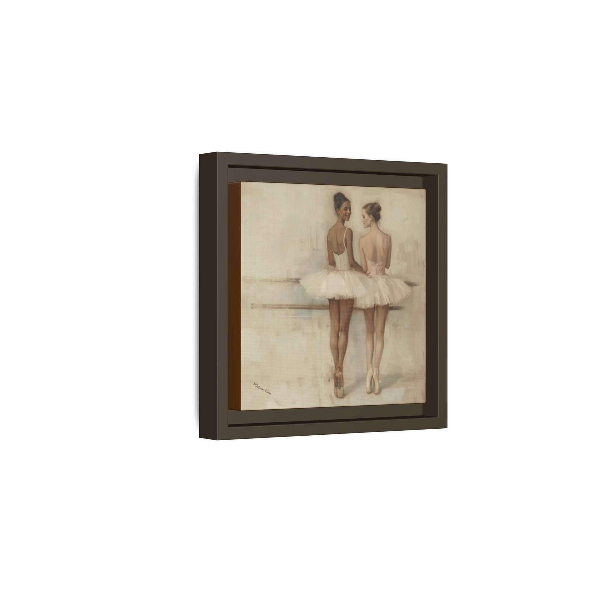 Framed Canvas Print~In the Same Light